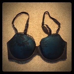 Black and emerald Stella McCartney bra 30D